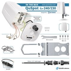 QuWireless QuSpot A240S cena un informācija | Antenas un piederumi | 220.lv