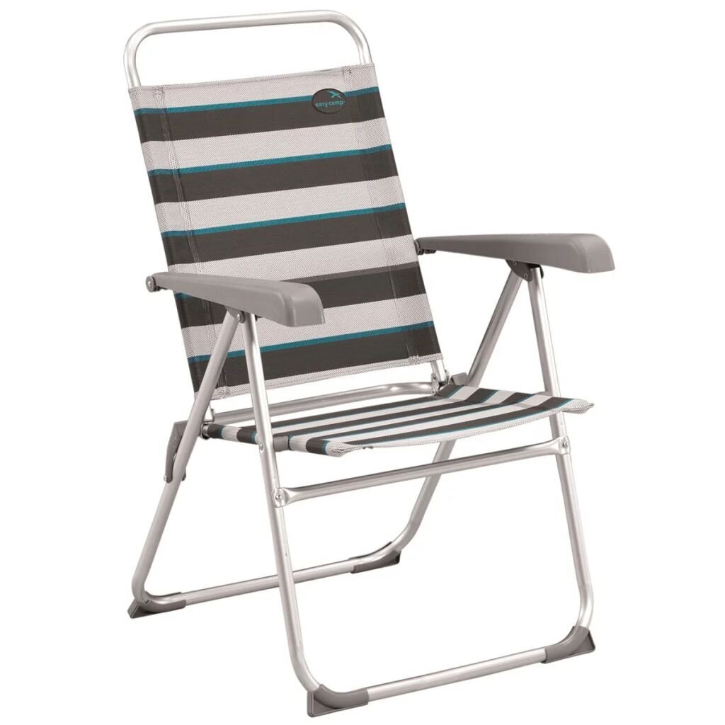 Saliekamais krēsls Easy Camp Spica, pelēks, 58x58x95,5 cm cena un informācija |  Tūrisma mēbeles | 220.lv