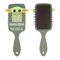 Прямоугольная щетка для волос The Mandalorian цена и информация | Расчески, щетки для волос, ножницы | 220.lv