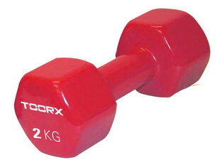 Dumbbell vinyl TOORX MV-2 2kg цена и информация | Гантели, гири, штанги | 220.lv