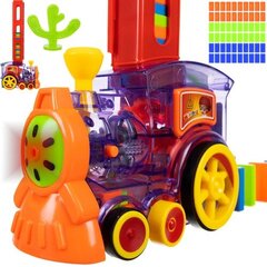 Domino bloku vilciens, 60 bloku gabali cena un informācija | Rotaļlietas zēniem | 220.lv