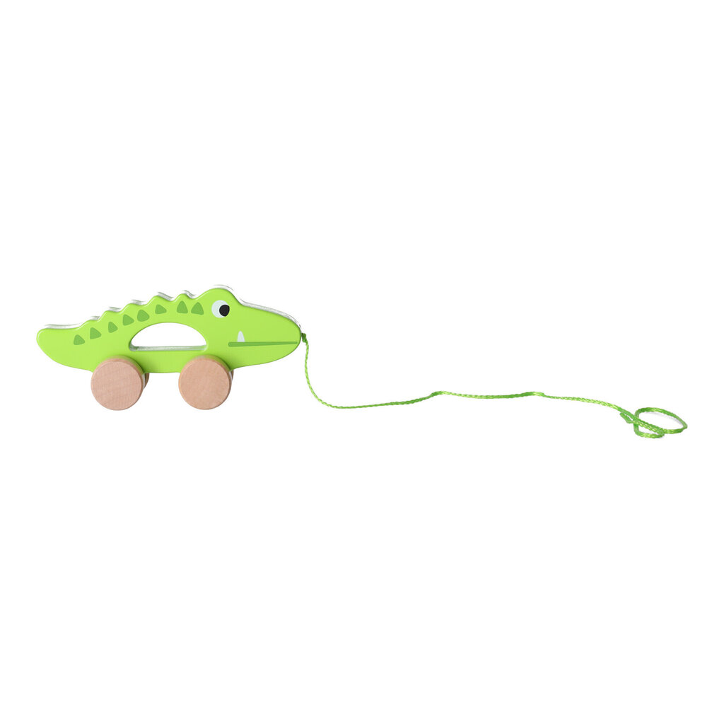 Koka rotaļlieta krokodils Tooky Toy цена и информация | Rotaļlietas zīdaiņiem | 220.lv