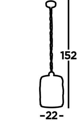 Searchlight piekaramais gaismeklis Bijou 6581-1CC цена и информация | Lustras | 220.lv