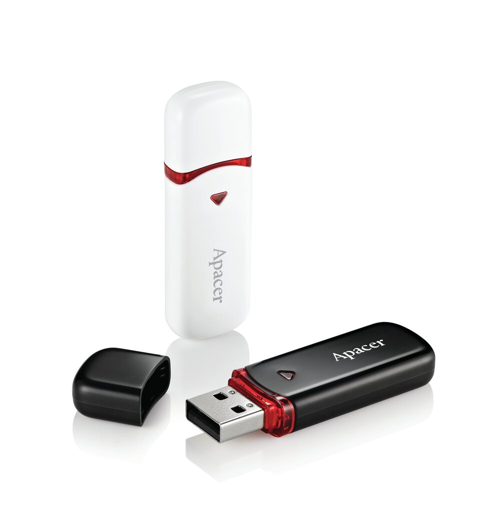 USB zibatmiņa APACER USB2.0 AH333 32GB, balta cena un informācija | USB Atmiņas kartes | 220.lv