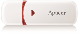 APACER USB2.0 Flash Drive AH333 64GB Whi цена и информация | USB накопители | 220.lv