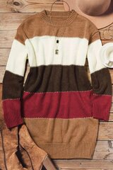 Женское платье-свитер Jayscreate, в полоску цена и информация | Платья | 220.lv