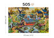 Koka puzle Wooden City Lauku tilti, 500 gab. cena un informācija | Puzles, 3D puzles | 220.lv