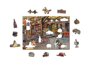 Koka puzle Wooden city, 200 gab. цена и информация | Пазлы | 220.lv