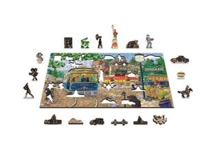 Koka puzle Wooden city, 400 gab. cena un informācija | Puzles, 3D puzles | 220.lv