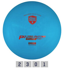 Disku golfa disks Discmania Putter D-Line P1 Flex 2, zils cena un informācija | Disku golfs | 220.lv