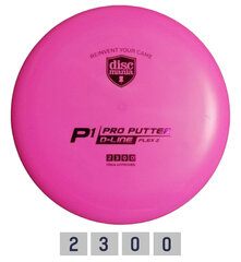 Discgolf DISCMANIA Putter D-LINE P1 FLEX 2 Pink 2/3/0/0 цена и информация | Диск-гольф | 220.lv