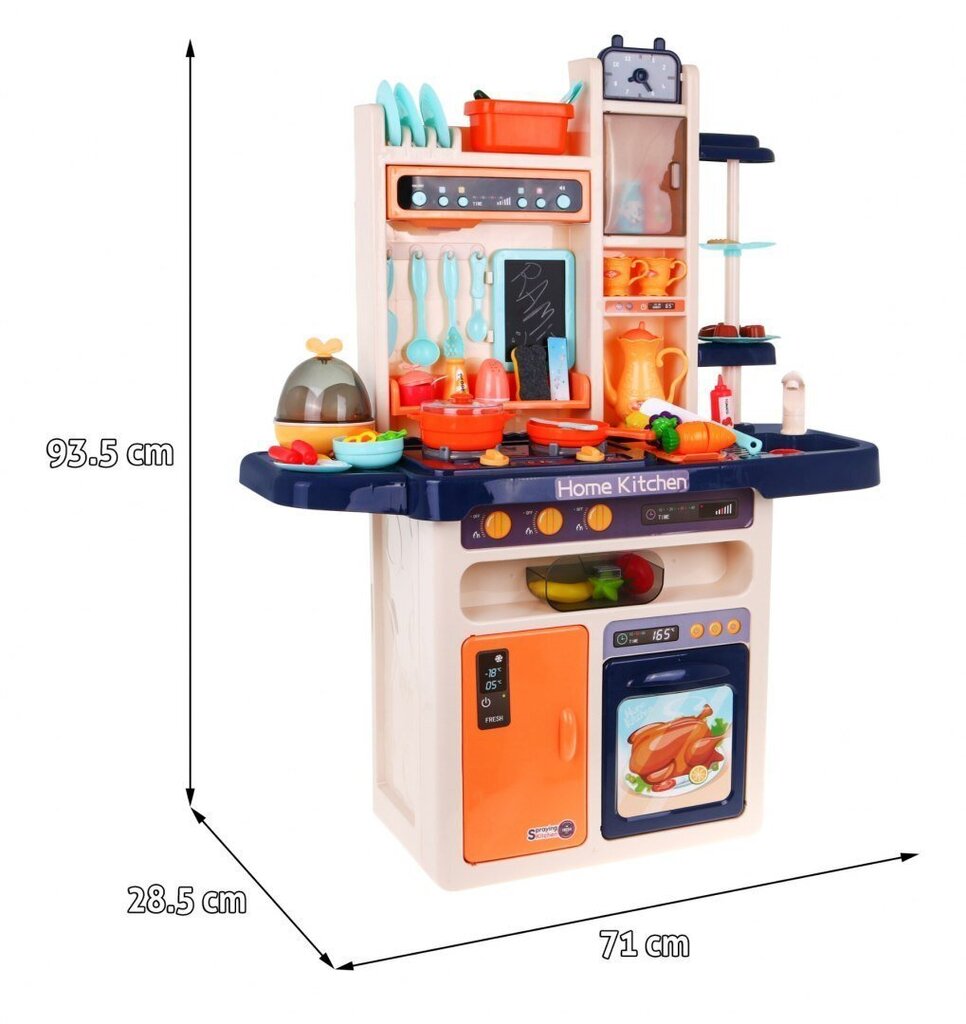 Bērnu virtuvīte ar piederumiem RoGer, 65 gab. цена и информация | Rotaļlietas meitenēm | 220.lv