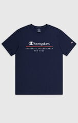 Champion vīriešu t-krekls, tumši zils cena un informācija | Vīriešu T-krekli | 220.lv