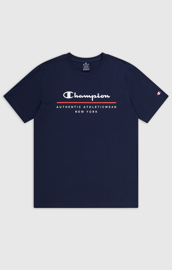 Champion vīriešu t-krekls, tumši zils cena un informācija | Vīriešu T-krekli | 220.lv
