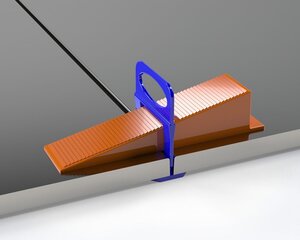 Flīžu izlīdzināšanas sistēma TLS 1,5 mm, 100 gab. cena un informācija | Rokas instrumenti | 220.lv