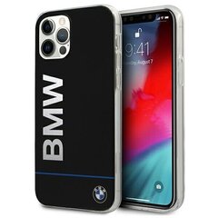 BMW Case BMHCP12MPCUBBK Apple iPhone 12/12 Pro 6.1" cena un informācija | Telefonu vāciņi, maciņi | 220.lv