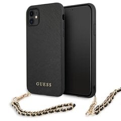 Guess Saffiano Chain cena un informācija | Telefonu vāciņi, maciņi | 220.lv