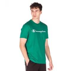 Champion мужская футболка, зеленый цена и информация | Мужские футболки | 220.lv