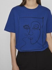 T-krekls sievietēm Vila, zils cena un informācija | T-krekli sievietēm | 220.lv