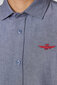 Krekls vīriešiem Aeronautica Militare 53281-8, zils cena un informācija | Vīriešu krekli | 220.lv