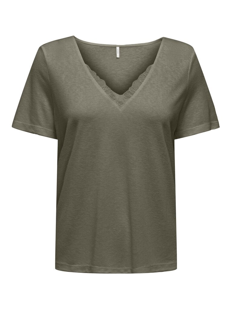 Only sieviešu T-krekls 5715511826203, zaļš cena un informācija | T-krekli sievietēm | 220.lv
