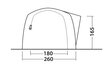 Telts Outwell Blackwood 4, zaļa cena un informācija | Teltis | 220.lv
