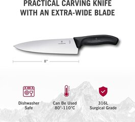 Нож для овощей Victorinox Swiss classic 6.8063.20, 20 см цена и информация | Ножи и аксессуары для них | 220.lv