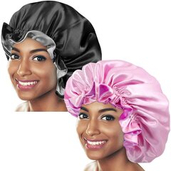 Атласная шапочка для сна, 2 шт. цена и информация | Аксессуары для волос | 220.lv