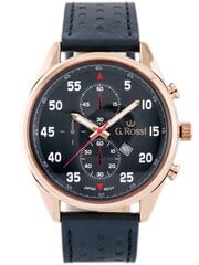 часы g. rossi - 7116a (zg215f) + коробка цена и информация | Мужские часы | 220.lv