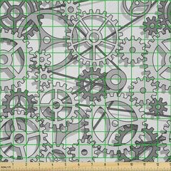 Poliestera audums "Steampunk" 148 x 300cm cena un informācija | Audumi | 220.lv