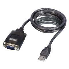 Lindy, USB - RS232, 1.1 m cena un informācija | Kabeļi un vadi | 220.lv