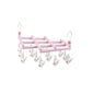 Plastmasas saliekamo drēbju pakaramais ar klipiem - 14 klipi - rozā krāsā cena un informācija | Pakaramie un apģērbu maisi | 220.lv