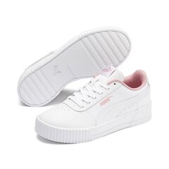 Повседневная обувь для подростков Carina L Jr Puma White-Puma White - 37067702 37067702.39 цена и информация | Детская спортивная обувь | 220.lv