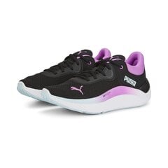 Женские кроссовки Puma Cassia Via 389223 08 389223 08/6, черные цена и информация | Спортивная обувь для женщин | 220.lv