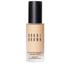 Grima bāze Bobbi Brown Skin Long Wear Weightless Foundation SPF15, C-004 Alabaster, 30 ml цена и информация | Пудры, базы под макияж | 220.lv