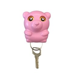 Atslēgas pakaramais- rozā lācis cena un informācija | Pakaramie un apģērbu maisi | 220.lv