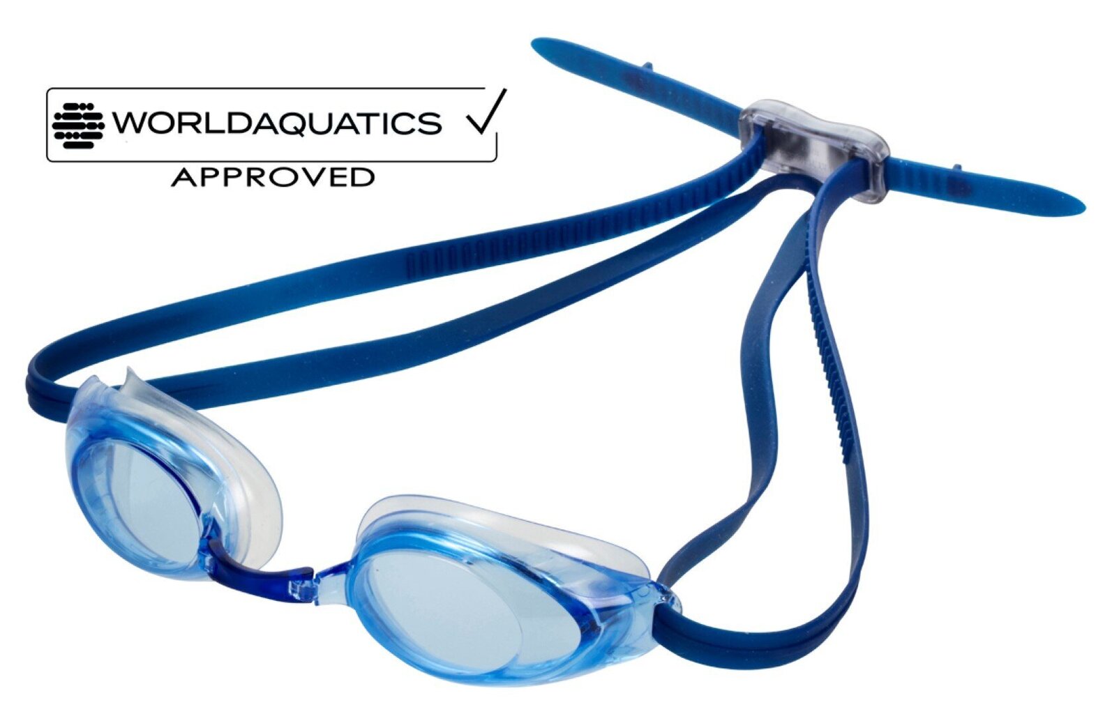 Peldēšanas brilles Aquafeel Glide, zilas цена и информация | Peldēšanas brilles | 220.lv