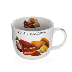 Krūze zupai ar recepti - Goulash, 730ml cena un informācija | Glāzes, krūzes, karafes | 220.lv