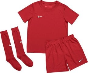 Футбольный комплект для детей Nike JR Dry Park 20, 116-122 см, красный цена и информация | Футбольная форма и другие товары | 220.lv