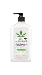 Крем для тела Hempz Fresh Coconut, 500 мл цена и информация | Кремы, лосьоны для тела | 220.lv