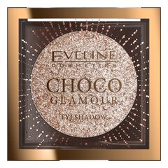 Mirdzošas acu ēnas Eveline Choco Glamour Eyeshadow, Mono, 3 g cena un informācija | Acu ēnas, skropstu tušas, zīmuļi, serumi | 220.lv