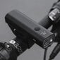 Priekšējais velosipēda lukturis Wozinsky WFBLB2, melns cena un informācija | Velo lukturi un atstarotāji | 220.lv
