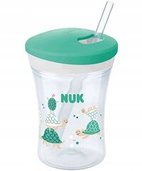 Pudele NUK Evolution Action Cup, 12 mēneši+, 230 ml cena un informācija | Bērnu pudelītes un to aksesuāri | 220.lv