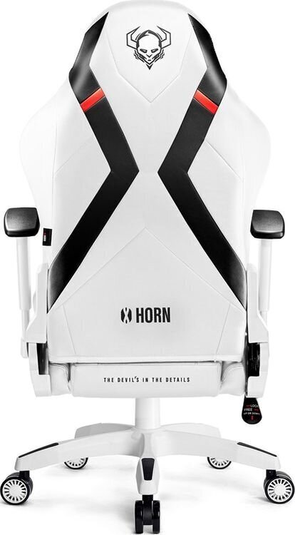 Spēļu krēsls Diablo X-Horn 2.0 Normal Size, balts cena un informācija | Biroja krēsli | 220.lv