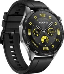 Huawei GT 4 Black cena un informācija | Viedpulksteņi (smartwatch) | 220.lv