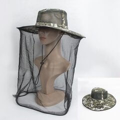 Moskītu tīkls kukaiņiem, galvas cepure - zaļa melna cena un informācija | Moskītu tīkli | 220.lv