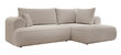 Labās puses stūra dīvāns Selsey Ovo L, smilškrāsas cena un informācija | Stūra dīvāni | 220.lv