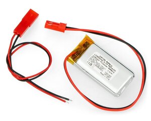 Akyga Li-Pol 620mAh 1S 3.7V - JST-BEC цена и информация | Аккумуляторы | 220.lv