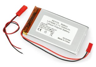 Akyga Li-Pol 2500mAh 1S 3.7V cena un informācija | Akumulatori | 220.lv