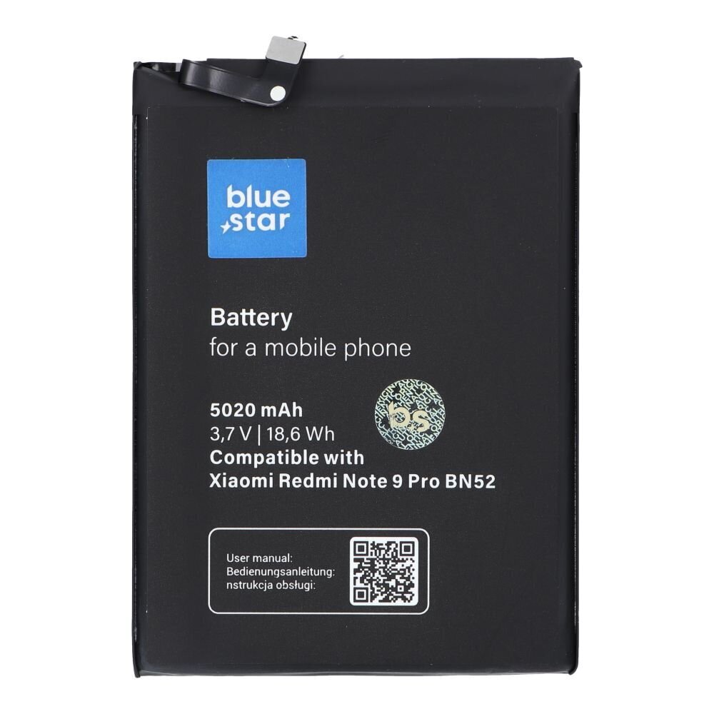 Xiaomi Redmi Note 9 PRO BN52 cena un informācija | Akumulatori mobilajiem telefoniem | 220.lv